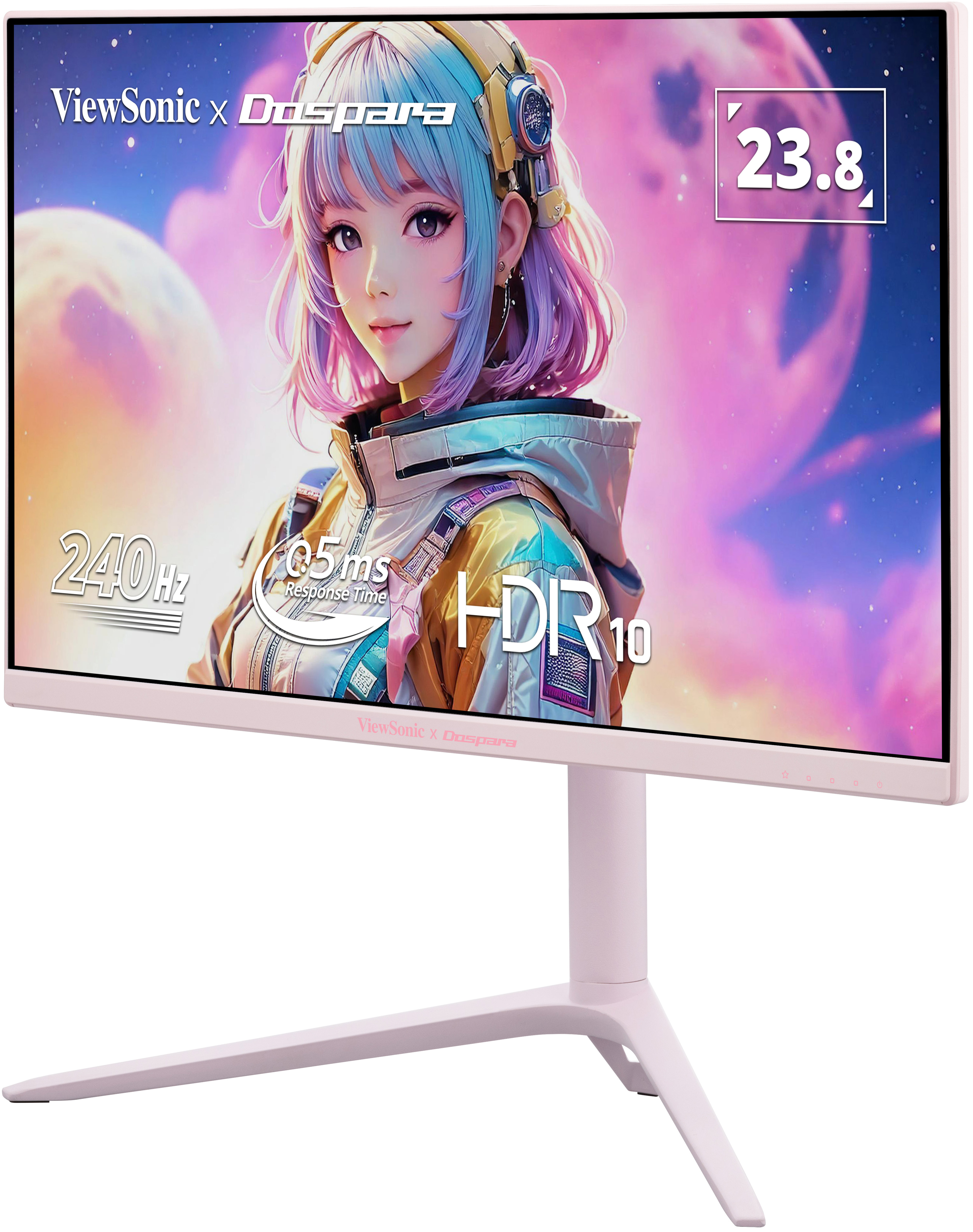 VX2428J2-PK-7 23.8型 MPRT0.5ms 240Hz対応(OC時) 高さ調整機能 IPS